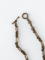 Vintage 1940's Intricate Brass Link Choker