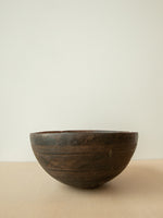 Medium Vintage Burkina Faso Hand Carved Milk Bowl
