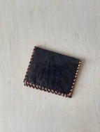 Lambskin Billfold Wallet In Deep Brown