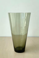 Vintage Smoked Glass Vase
