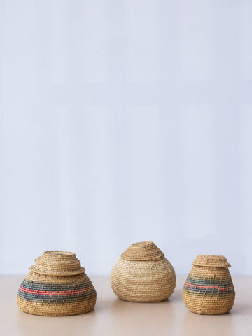 Handwoven Decorative Mini Baskets
