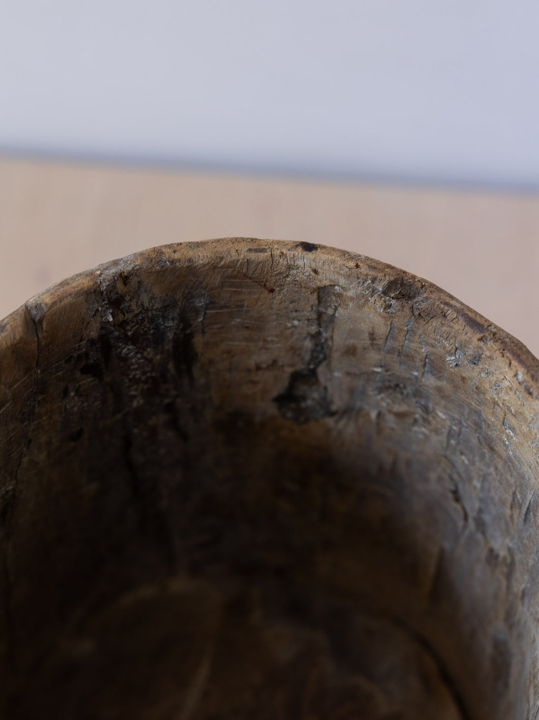 Medium African Vessel with Ring Detail