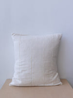 Mali Cotton Pillow in Ivory