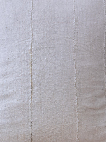 Mali Cotton Pillow in Ivory