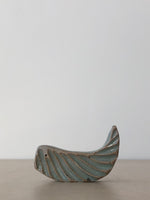 Hand Carved Ceramic Whales