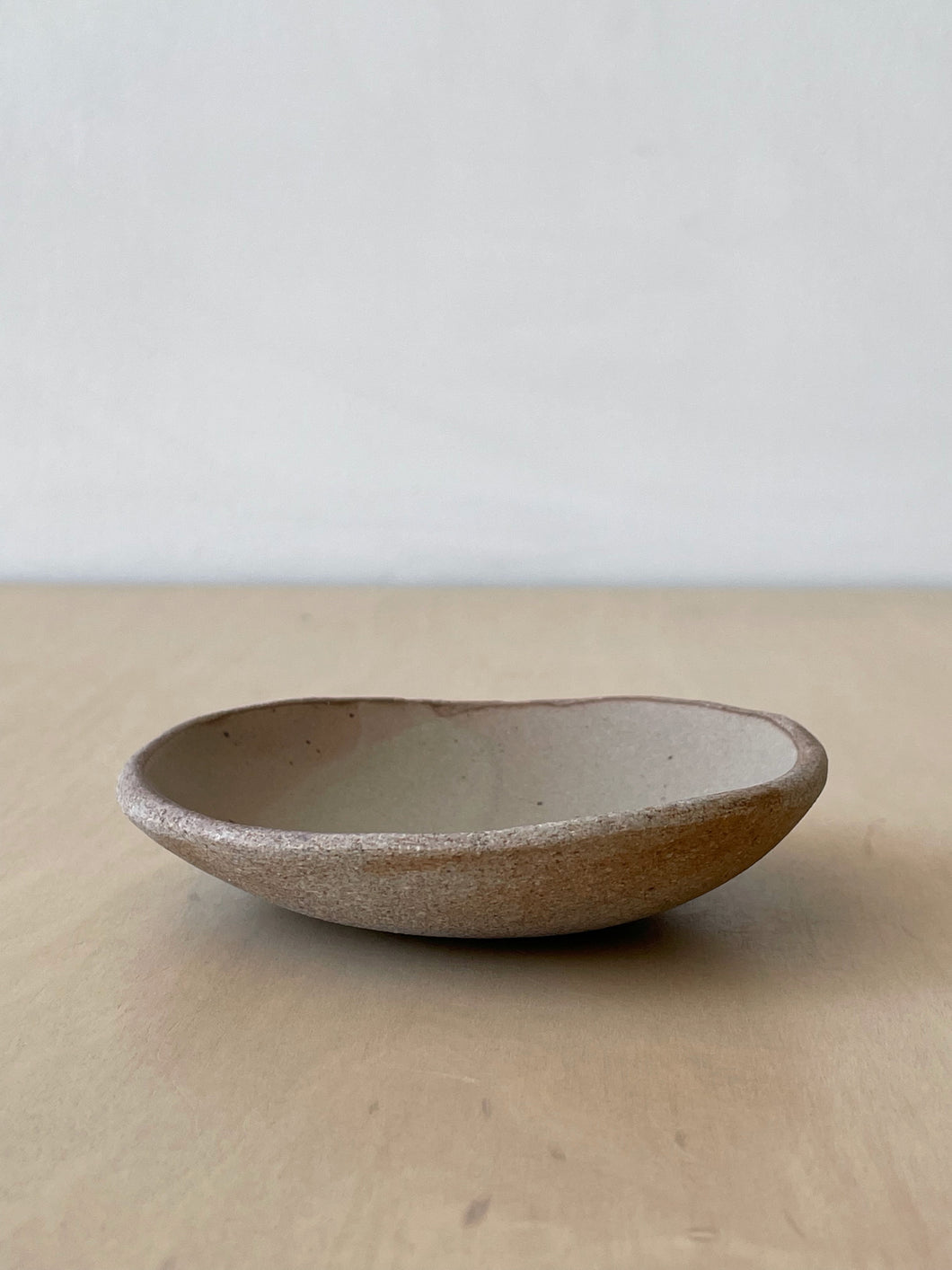 Shallow Dish in Muted Eggshell