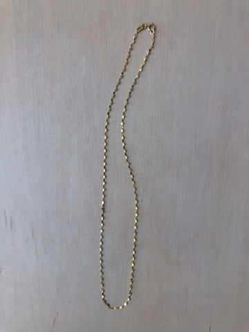 Delicate 14k Gold Chain Necklace