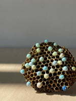 Mini Gilded Wasp Nest in Pastel