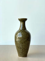Vintage Studio Ceramic Vase in Speckled Olive