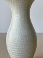 Vintage White Crackled Glaze Ceramic Vase
