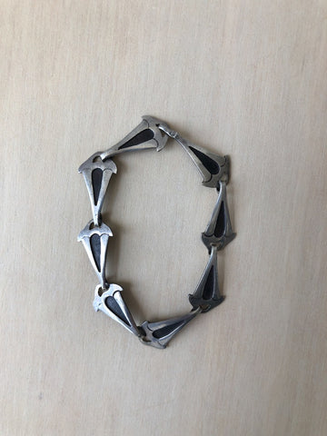 Vintage Silver Scandinavian Bracelet