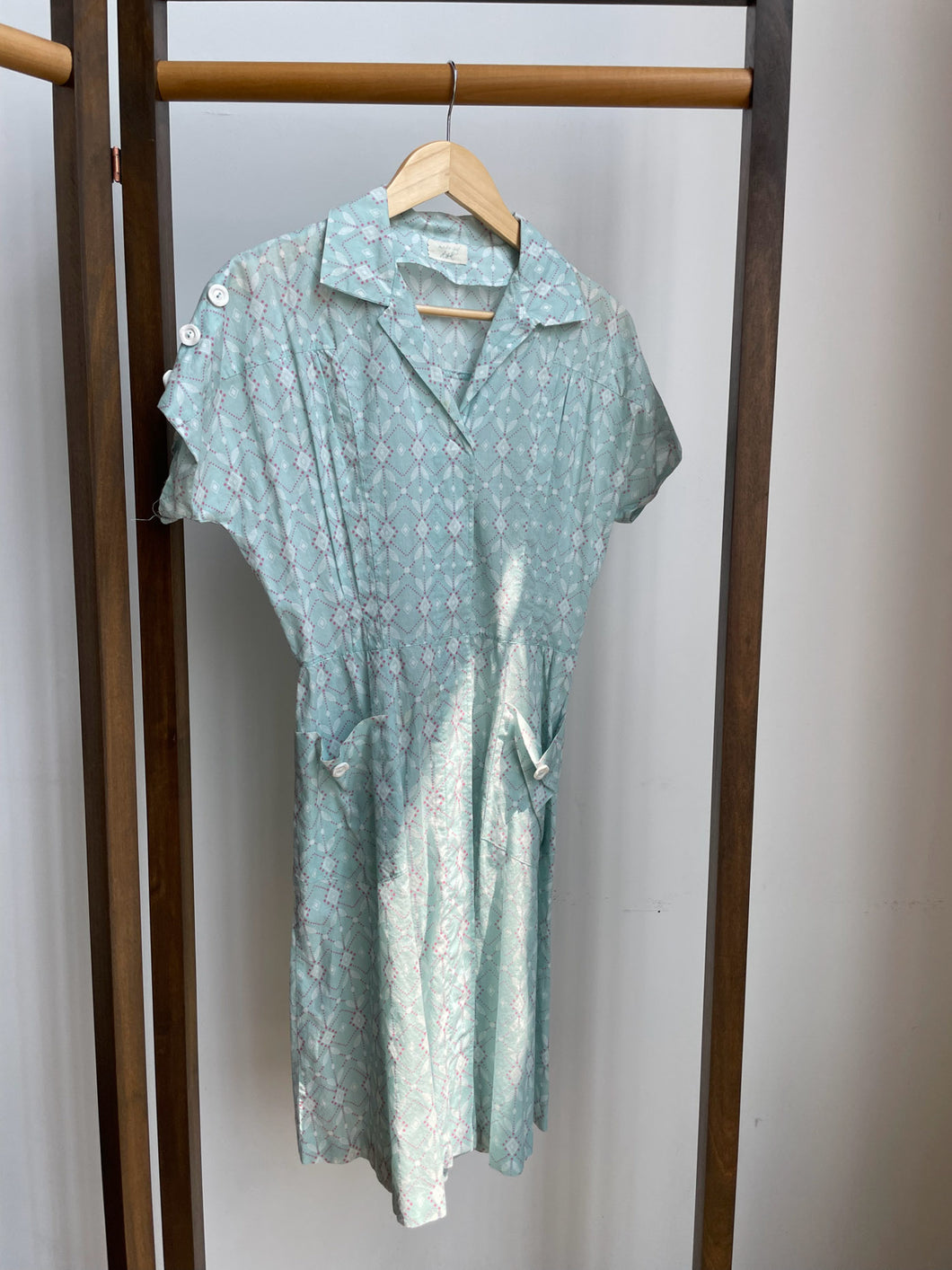 Handmade 40s Inspired House Dress