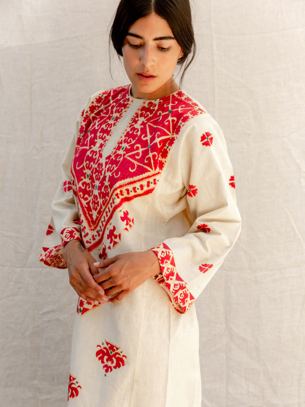 Vintage Embroidered Kaftan Dress The Arc Vintage Embroidered Kaftan Dress The Arc